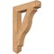 Ekena Millwork Funston Arts & Crafts Smooth Bracket, Western Red Cedar, 5 1/2"W x 30"D x 42"H BKT06X30X42FST03SWR - alternate 1